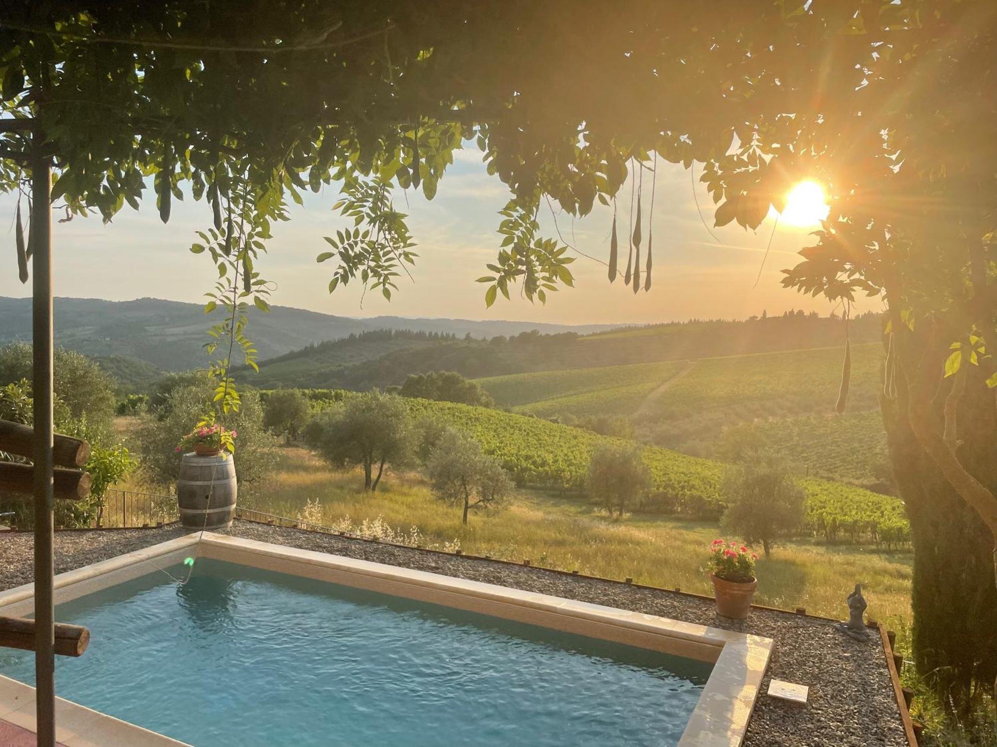 Casa Panzano Tuscany Panzano in Chianti Kültér fotó